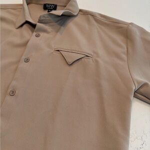 Tan Men's scuba over-shirt NWOT